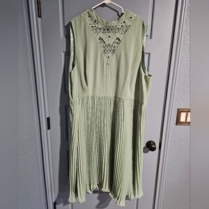 Asos Green Dress Plus Size 24